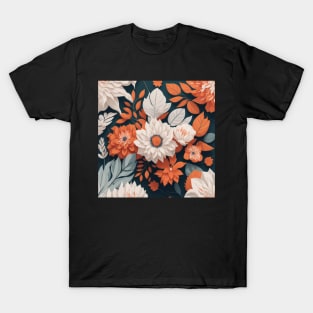 Blooming Rhapsody Pattern T-Shirt